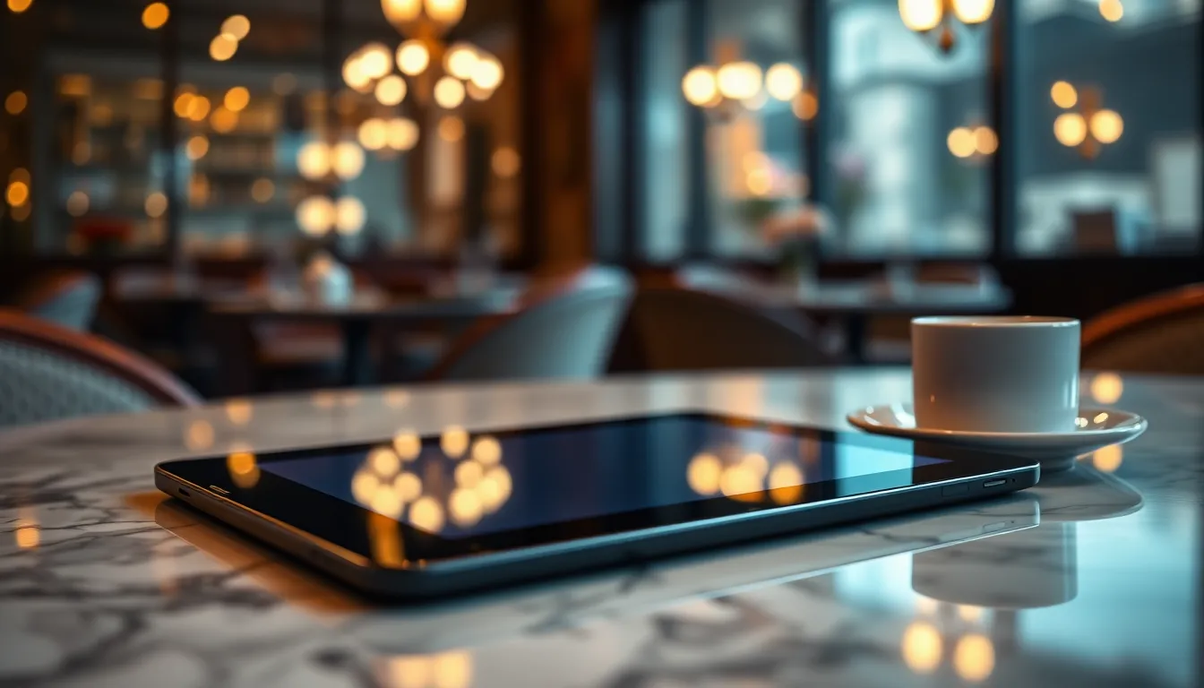 Tampilan antarmuka website restoran modern dengan menu digital, bagian dari jasa pembuatan website restoran di Pontianak.