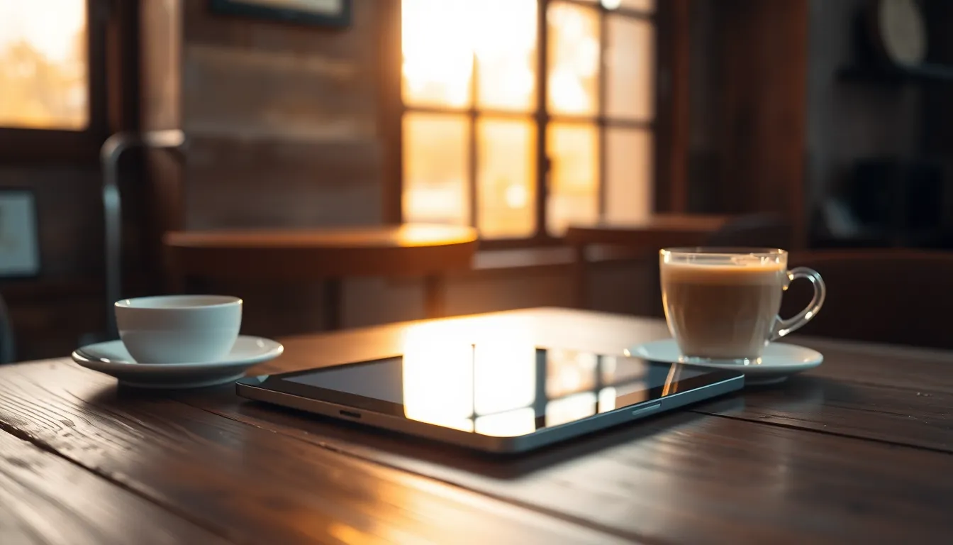 Seorang desainer sedang mengerjakan tampilan website kafe modern dengan menu digital untuk bisnis di Medan, menggunakan jasa pembuatan website kafe di Medan.