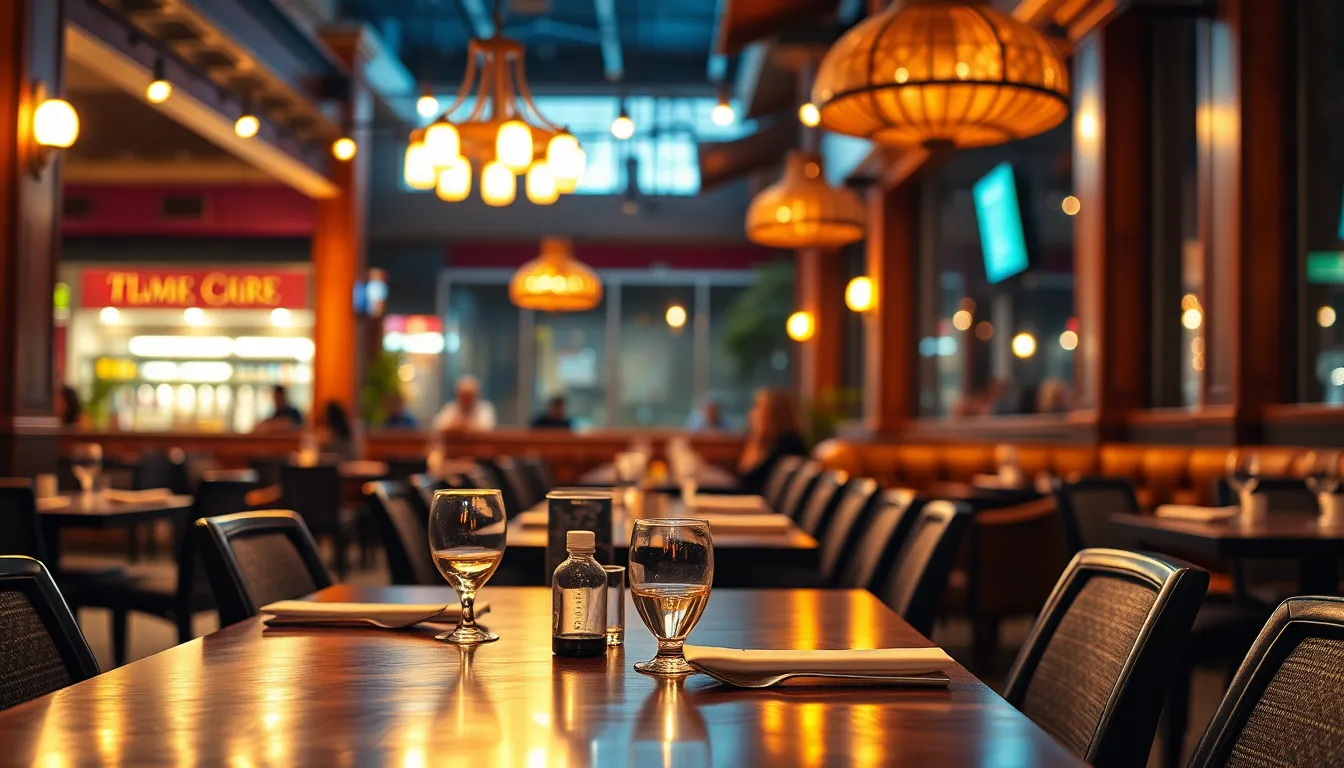 Laptop menampilkan desain website restoran dengan menu digital dan layanan Jasa Pembuatan Website Restoran di Surabaya.